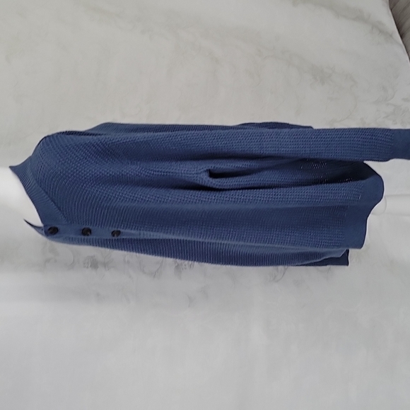 Croft & Barrow  Men's Dress/Casual Knit Crewneck Sweater Size XXL Americana Blue - Picture 4 of 10